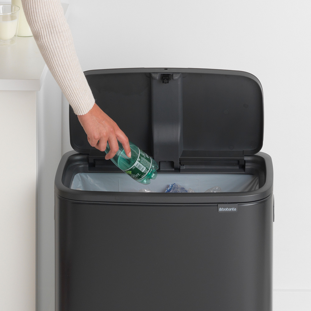 Brabantia odpadkový koš Bo Touch Bin - 60L,matná černá