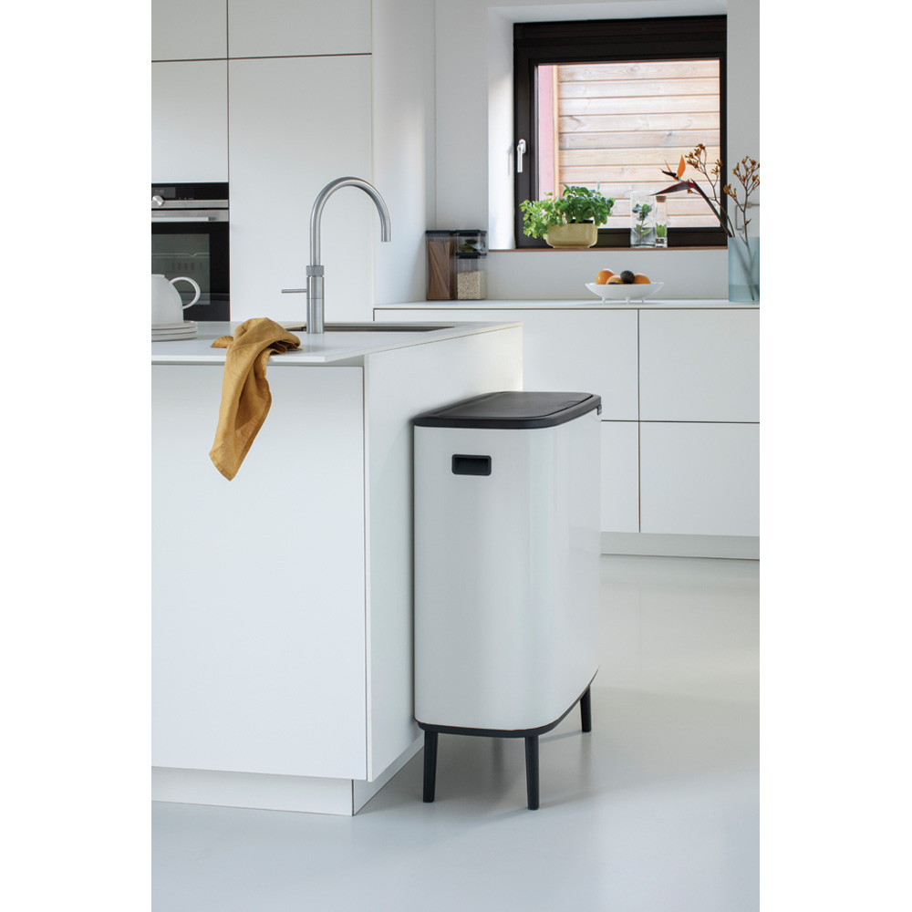 Brabantia odpadkový koš Bo Touch Bin Hi - 2 x30L,bílá
