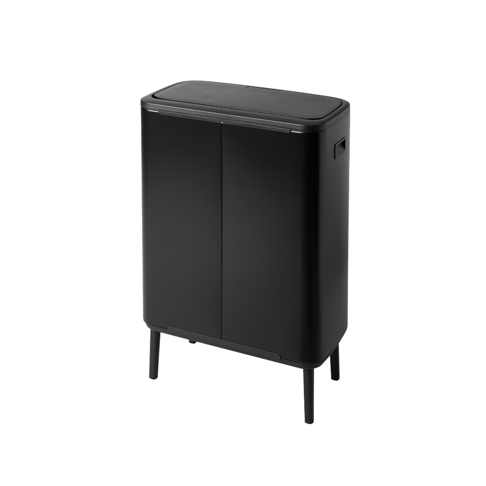 Brabantia odpadkový koš Bo Touch Bin Hi - 2 x30L,matná černá