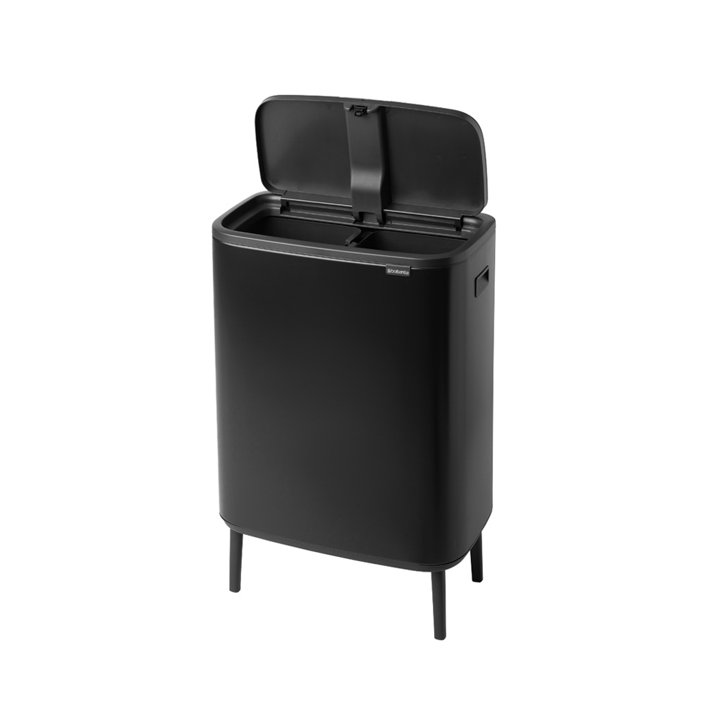 Brabantia odpadkový koš Bo Touch Bin Hi - 2 x30L,matná černá