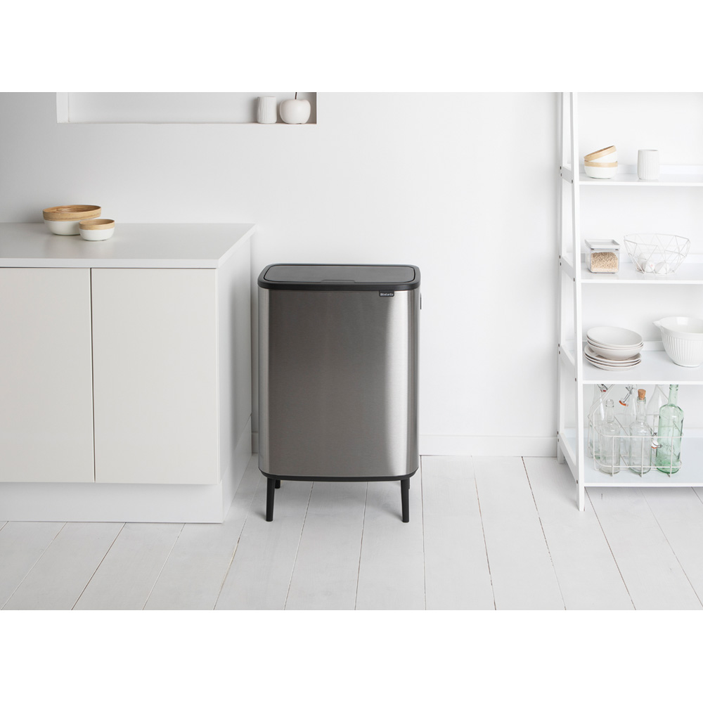 Brabantia odpadkový koš Bo Touch Bin Hi- 2 x30L,matná ocel FPP
