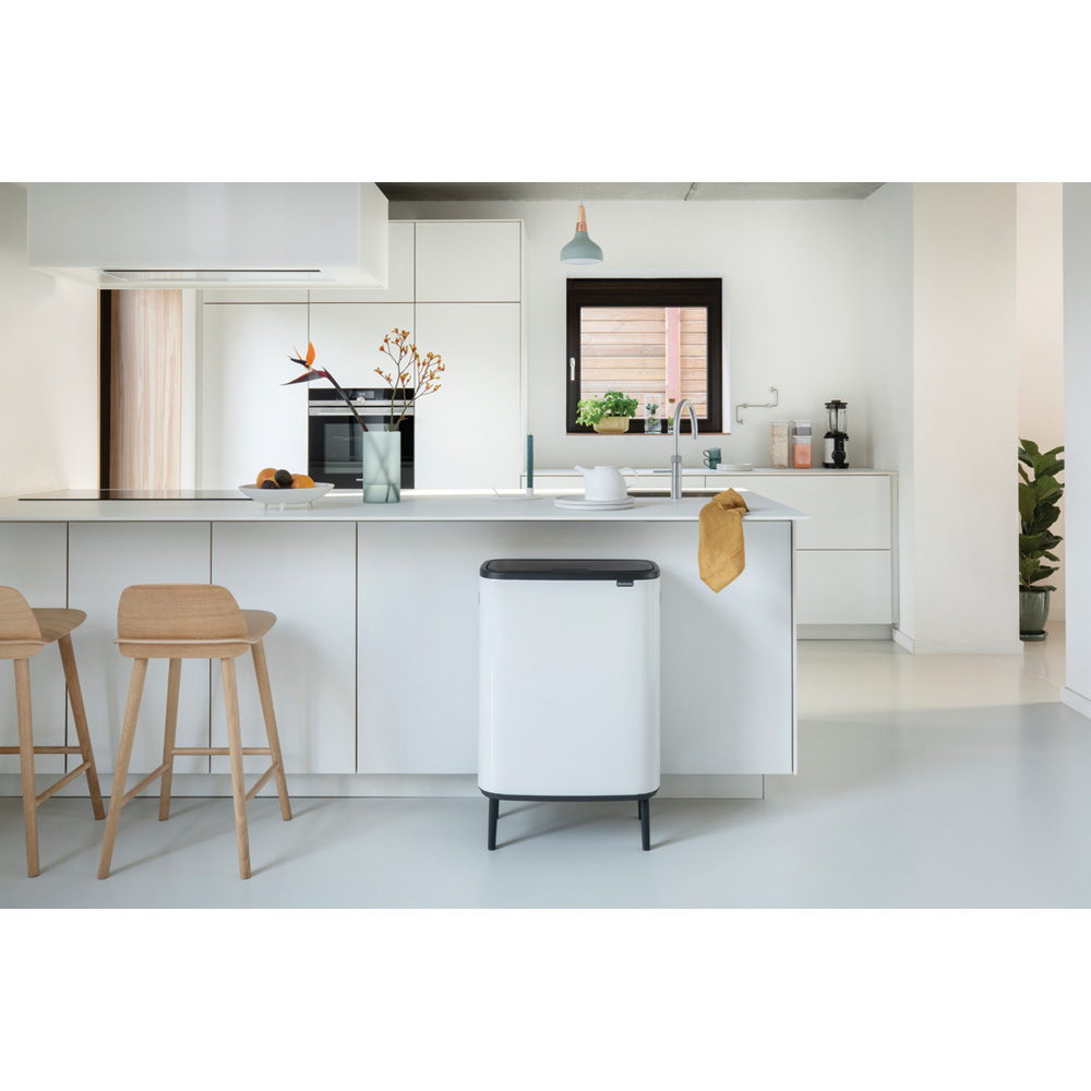 Brabantia odpadkový koš Bo Touch Bin Hi - 60L,bílá
