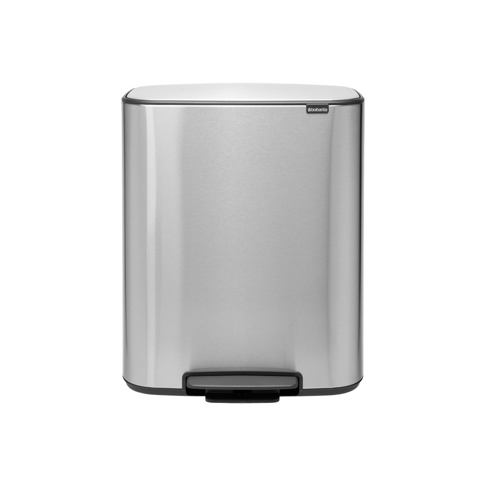 Brabantia odpadkový pedálový koš Bo 60L,matná ocel FPP