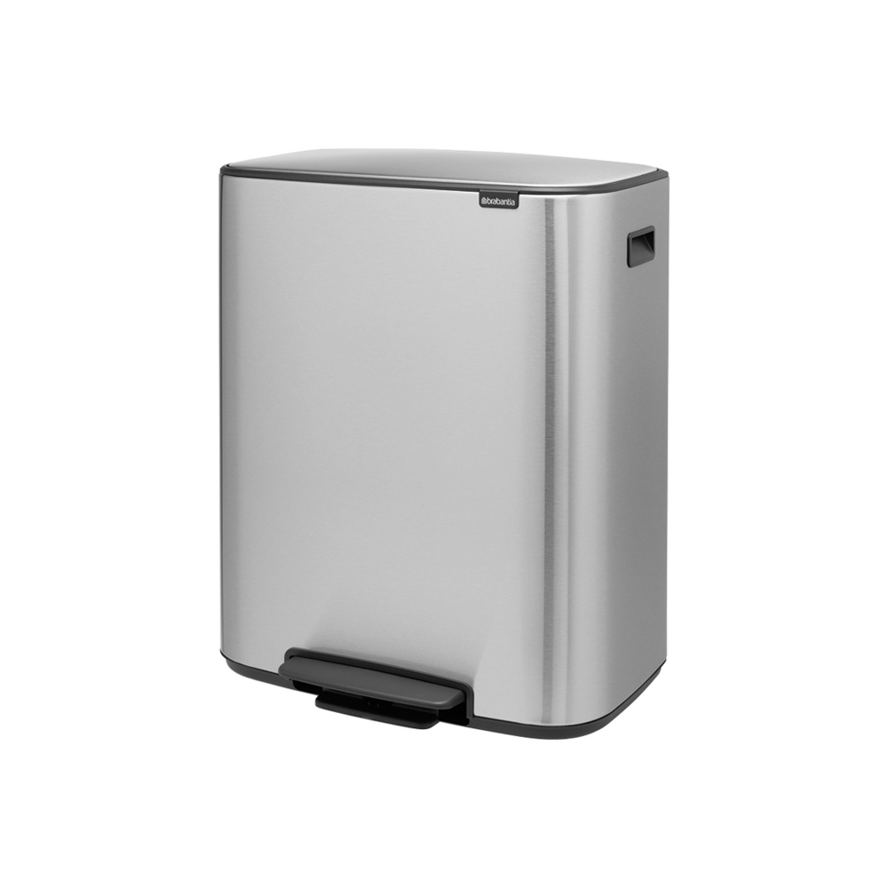 Brabantia odpadkový pedálový koš Bo 60L,matná ocel FPP