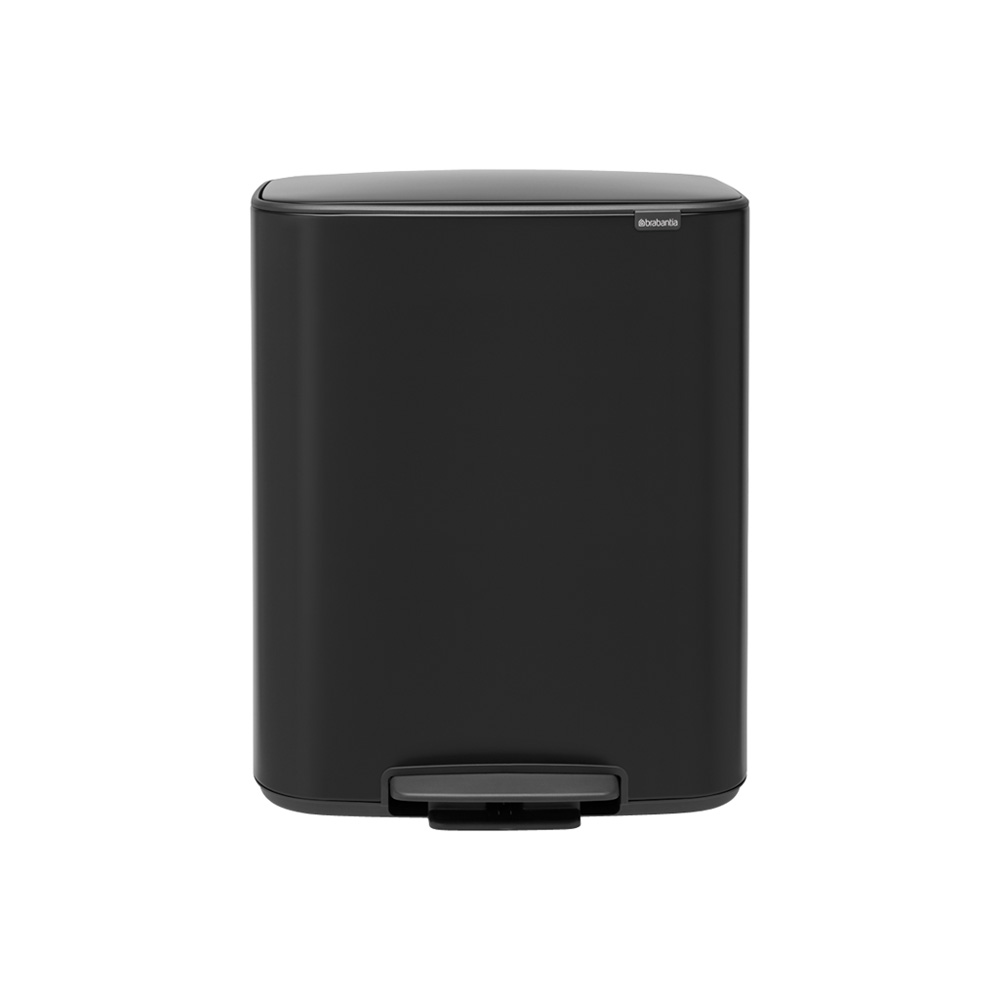 Brabantia odpadkový pedálový koš Bo 60L,matná černá